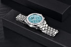 Neue PAGANI DESIGN Moon Men Uhr Retro-Luxus-Quarzuhren für Herren Edelstahl Sport wasserdicht Chronograph Herren+Mit BOX