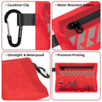 Rhino Rescue Kleines Erste-Hilfe-Set – Ultraleichtes wasserdichtes Medizinisches Notfallset für Wandern, Rucksackreisen, Radfahren, Reisen und Fahrzeuge