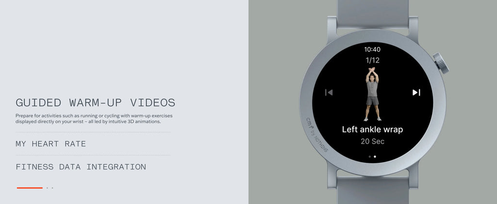 CMF by Nothing Watch Pro 2 1.32" AMOLED-Display Bluetooth-Anrufe mit KI-Rauschunterdrückung