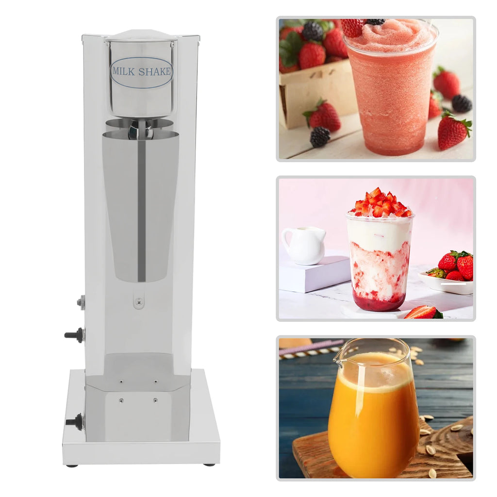 180W 650ML Kommerzielle Milchshake-Maschine Edelstahl Milchshaker-Maschine 18000 U/min Milchcreme-Mixer