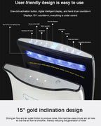 Full New Hand Dryer Induction Hotel Restauran High Speed Jet-type Hand Drying Machine Double-sided hand dryer 220v
