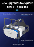 Shinecon VR Brille 3D Headset Virtual Reality Gerät Helm Schutzbrille Linsen Mobile Smartphone Handy Realidade Viar VR