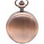 Silver Smooth Quartz Pocket Watch Mens Womens Necklace Clock Metal Stainless Steel Watches Pendant with Short Chain Gifts