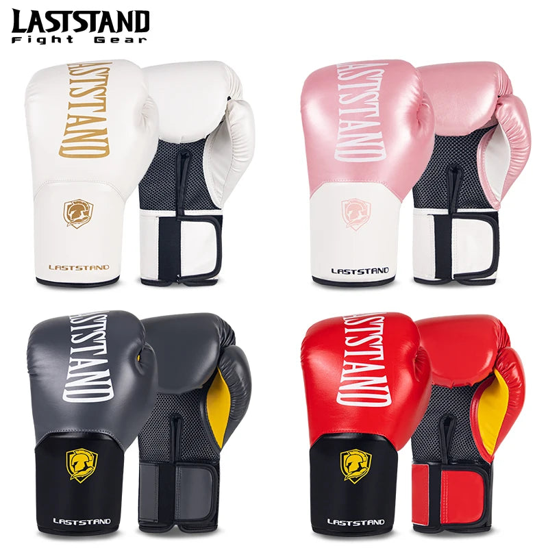 8/10/12/14oz Boxhandschuhe für Erwachsene Herren Sanda Kampf Sandsack Training Damen dick atmungsaktiv Muay Thai Kampf
