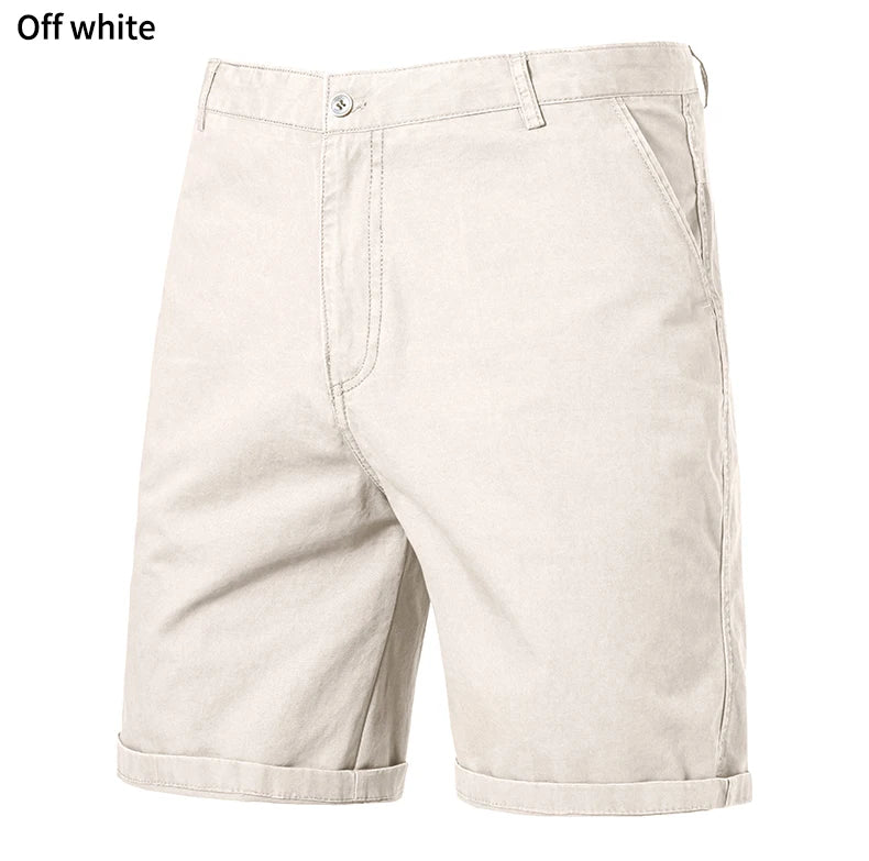 Herren Golfshorts Freizeithose Leichte schnelltrocknende lässige Arbeitsshorts Flat Front Wandershorts mit 4 Taschen