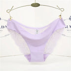 Damen Spitzenhöschen Sexy Transparenter Slip Niedriger Bund Baumwollzwickel Slips Übergröße Damenunterwäsche Dessous Neu Heißer Verkauf