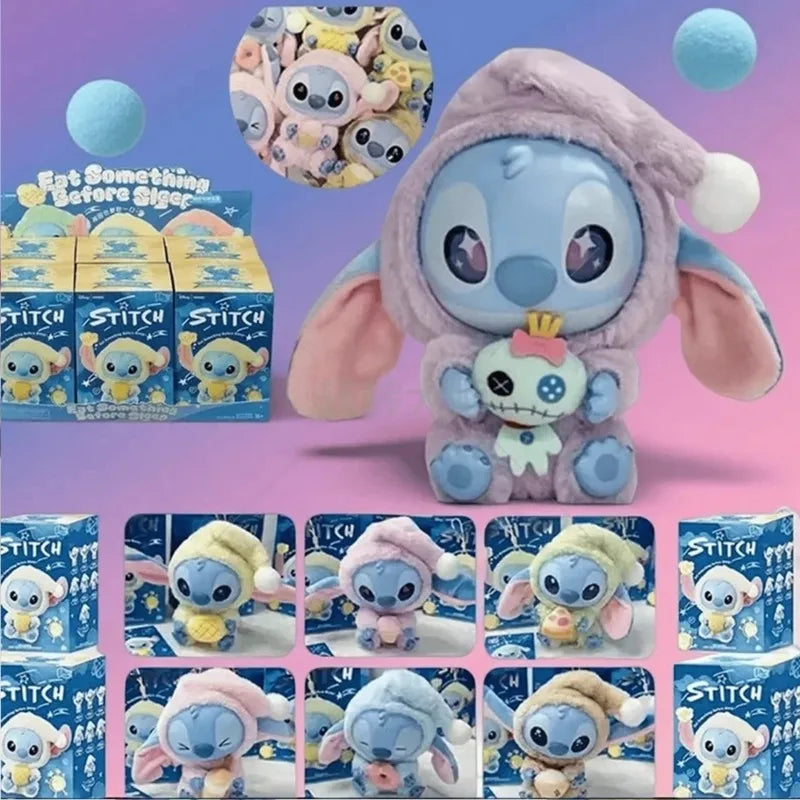 2025 Sales Stitch Blind Box Tasche Iss etwas vor dem Schlafengehen Serie Vinyl Anhänger Niedliche Puppe MysteryBox Flauschige Puppe Überraschungsgeschenk Hauptbild