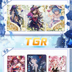 New Goddess Story Card Fufeng Kapitel Bunte Blitzkarte Anime-Charakter-Sammelkartenspiele Spielzeug Kindergeschenke