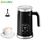 BioloMix 5-in-1 smarter Milchaufschäumer mit LED-Touch-Display, stilvoller Schaum für Kaffee & Lattes, Heiß- und Kaltschaumbereiter