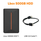 Launchbox 500GB Gaming-Festplatte, tragbare Gaming HDD mit über 3700 PC-/3D-Spielen für PS4/PS3/PS2/Wii/WiiU/Switch Spielekonsolen für PC
