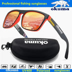 Okuma polarisierte Sonnenbrillen UV400 für Herren und Damen Outdoor-Jagd, Angeln, Autofahren, Radfahren, Sonnenbrillen, optionale Box