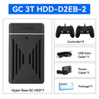3TB Tragbare Gaming-HDD LaunchBox/Retrobat/Playnite Retro-Spielekonsole mit über 17300 AAA-/3D-/Retro-Spielen für PS4/PS3/PS2/Switch/Wii