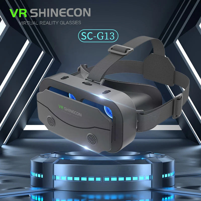 VR Brille Virtual Reality Headset Viar Geräte Helm 3D Linsen Smart Goggles Für Smartphones Telefon Mobile Gogle Spiel Zubehör