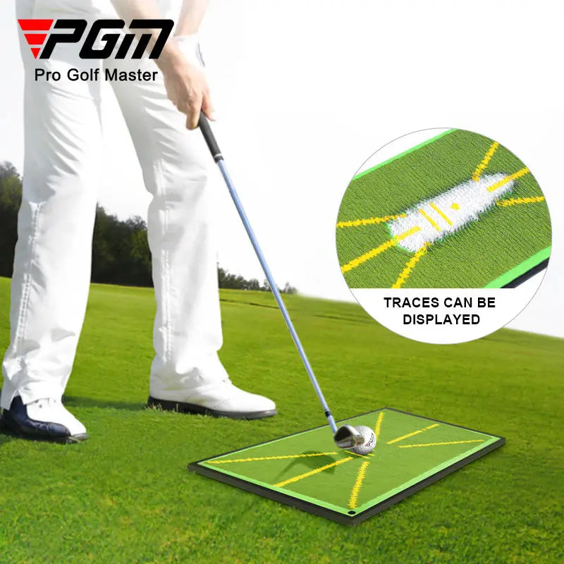 PGM Golf-Trainingsmatte zur Schwungdetektion, Schlagballspur, Richtungsmatte, Schwungpfad-Pads, Schwungübungs-Pads DJD038