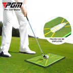PGM Golf-Trainingsmatte zur Schwungdetektion, Schlagballspur, Richtungsmatte, Schwungpfad-Pads, Schwungübungs-Pads DJD038