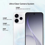 EU Version Smartphone OPPO Reno15 5G 8GB+512GB Blau, Snapdragon 7 Gen 4, 6500mAh, 80W, 6,59 Zoll, 50MP OIS Kamera, Offizielle Garantie