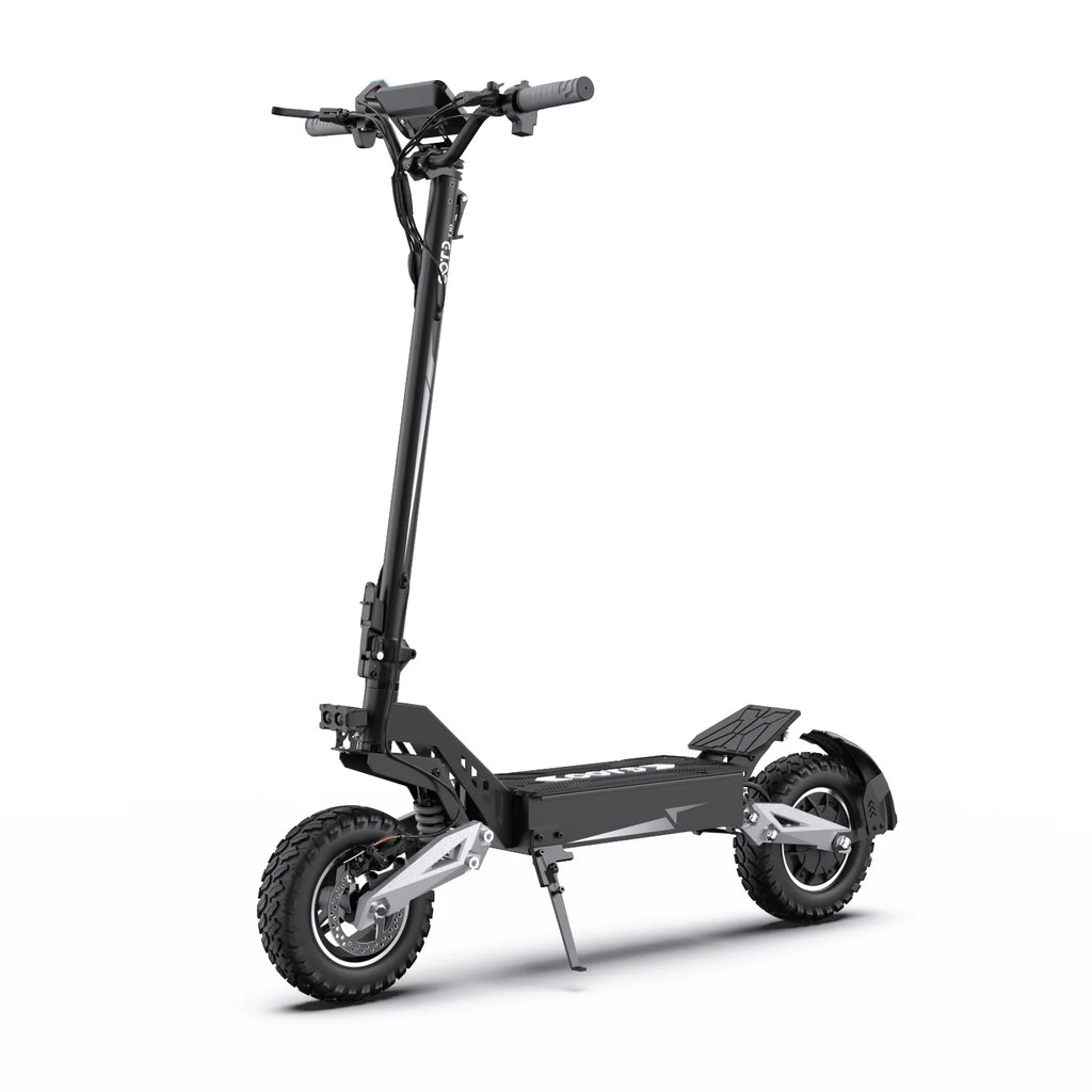 T10 Tragbarer E-Scooter 900W Spitzenleistung 48V 13.5/18 Ah Akku Elektroroller für Erwachsene 11 Zoll Offroad-Reifen Elektroroller