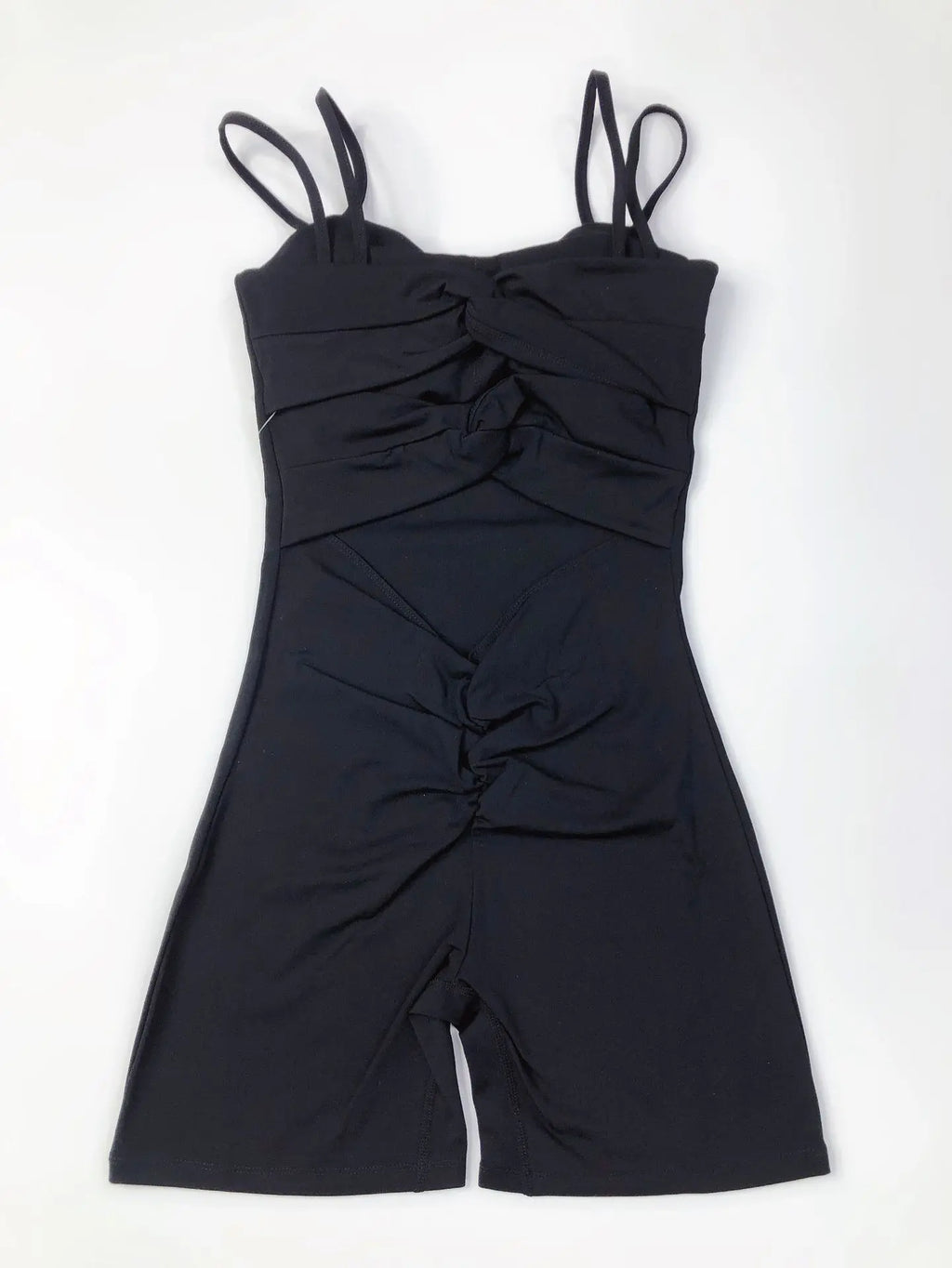 Greenora Damen Workout Strampler Sexy Rückenfrei Yoga Overall Eng Anliegend Body Fitness Activewear Ärmellose Sportbekleidung Einteiler