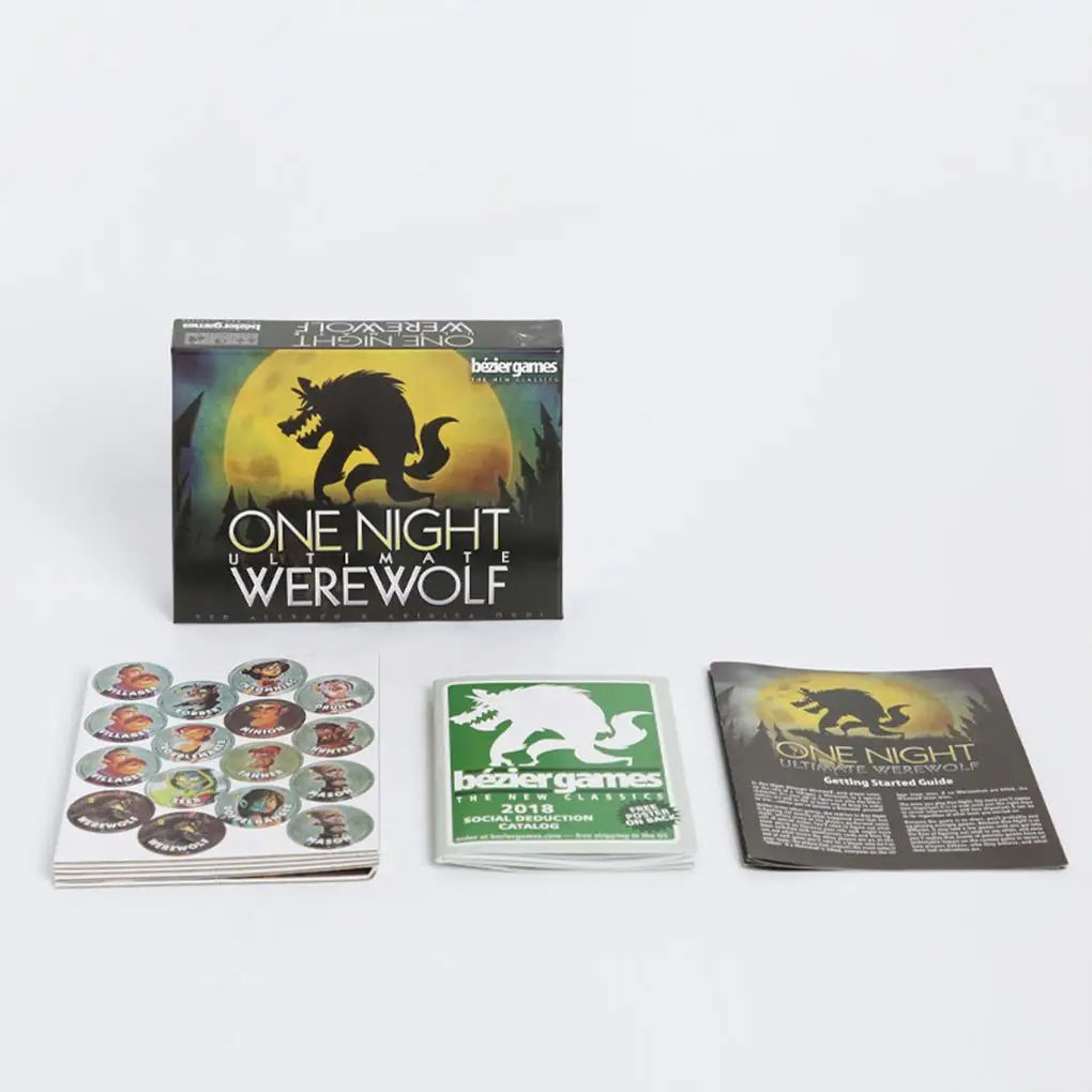 Brettspiele One Night Ultimate Werewolf Spielkarte Daybreak Vampir Alien Bonusrollen Party Zuhause Spielkarten Papierspielkarte