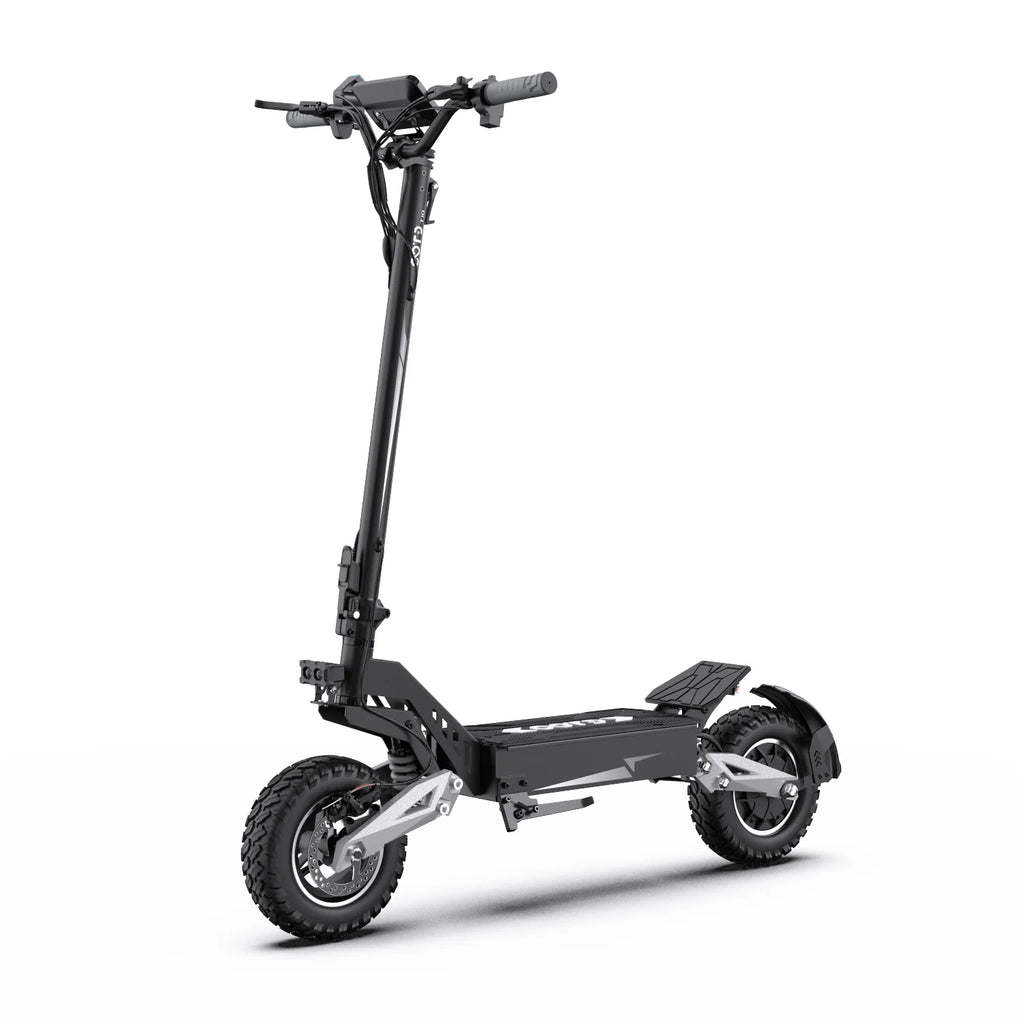 T10 Tragbarer E-Scooter 900W Spitzenleistung 48V 13.5/18 Ah Akku Elektroroller für Erwachsene 11 Zoll Offroad-Reifen Elektroroller