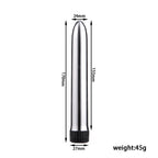 7 Zoll Zauberstab Dildo Vibrator Sexspielzeug für Frauen Vaginal Pussy G-Punkt Stimulator Weiblicher Taschen-Masturbator Kugel Vibrator