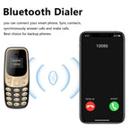 SERVO BM10 Mini-Handy 2 SIM-Karten Bluetooth-Kopfhörer Stimmwandler Dialer Geringe Strahlung Tonaufnahme Kleines Mobiltelefon