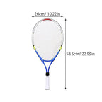 Junior Tennisschläger Kinder Tennisschläger Legierung Tennisschläger Tennisschläger Für Professionelle Tennisschläger Schlägersport Oxford