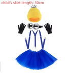 Verkleidungskostüm Lustiges Halloween Kostüm Zubehör für Erwachsene, Schutzbrille/Gelbe Mütze/Handschuhe für Herren Damen Cosplay Party Set