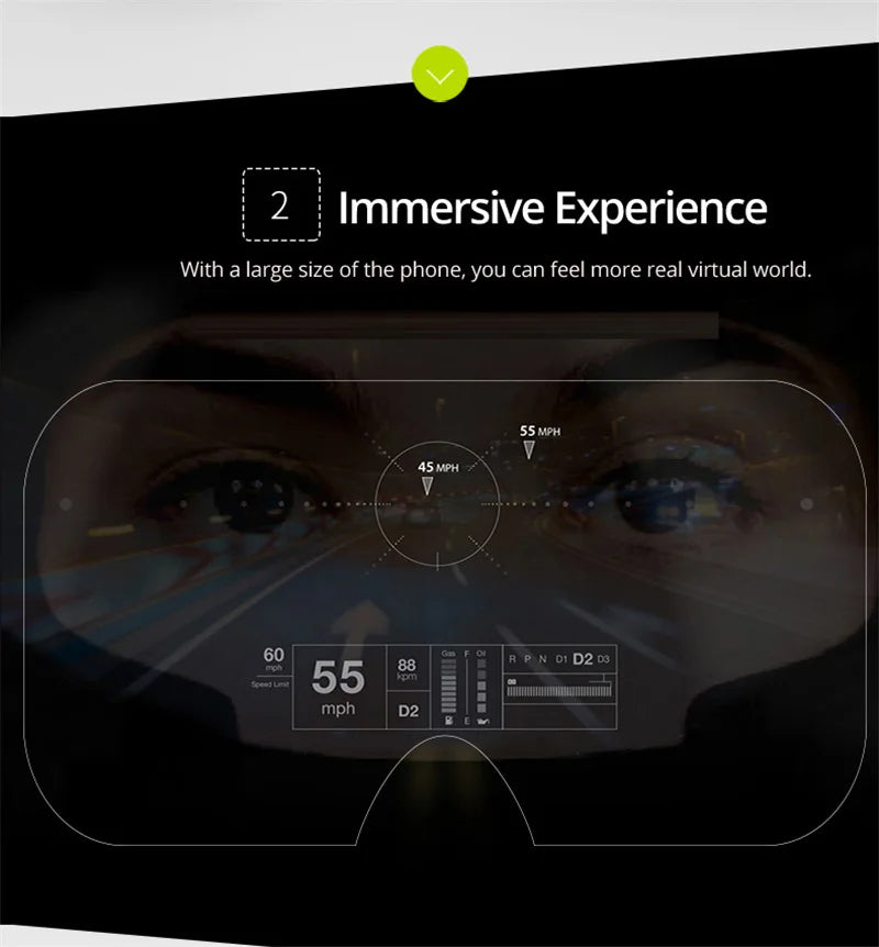 VR Shinecon 10.0 Helm 3D-Brille Virtual Reality Headset für Smartphones VR-Brille Videospiel Fernglas