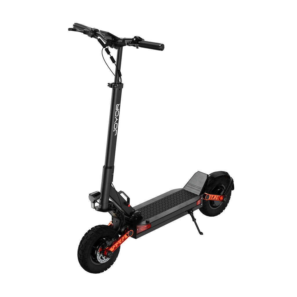 JOYOR S10-S-Z E-Scooter 60V 18Ah Doppelmotor 2000W 10 Zoll Reifen Erwachsenen E-Scooter Schwarz Höchstgeschwindigkeit 65km/h Reichweite 70-85km