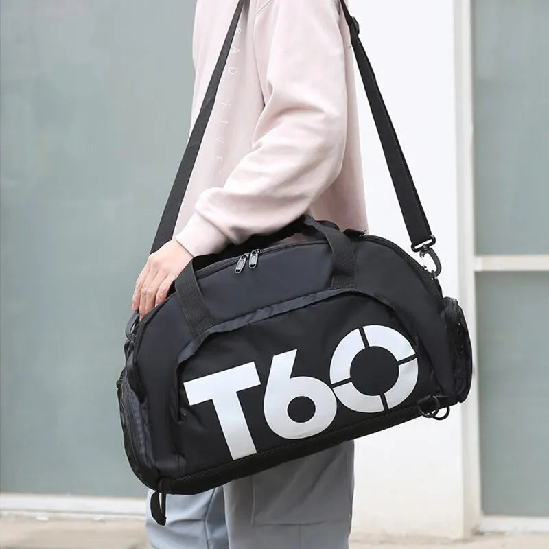 Sporttasche Wasserdichte Fitnesstasche Sport Herren Damen Tasche Outdoor Fitness Tragbare Taschen Ultraleicht Yoga Sport Großer Reise-Rucksack