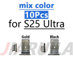 10 St. SIM-SD-Dual-Karten-Telefonkartenhalter-Adapter in verschiedenen Farben für Samsung S23 S24 S25 Plus S23 Ultra SIM-Kartenfach Einschub