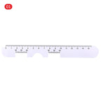 1/4 Stück PD Lineal Optischer Messschieber PD Lineal Pupillenabstandsmesser Augenoptisches Werkzeug Augenokkluder Für Sehtest Augenpflege