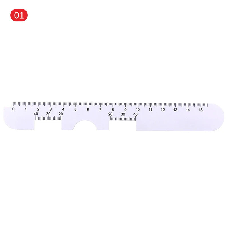 1/4 Stück PD Lineal Optischer Messschieber PD Lineal Pupillenabstandsmesser Augenoptisches Werkzeug Augenokkluder Für Sehtest Augenpflege