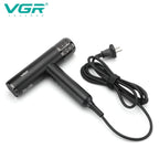 VGR Haartrockner ohne Blätter Professional Negative Ionen Föhn Bürstenloser Motor 11000 RPM Leistungsstarker elektrischer Trockner für Salon V-427