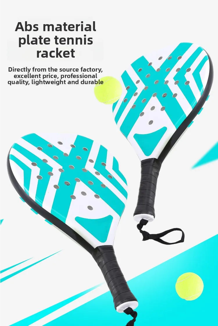 Padel-Tennisschläger Strandtennisschläger Carbonfaser Leichte Tennisschläger Outdoor-Sport Herren- und Damen-Leuchtschläger