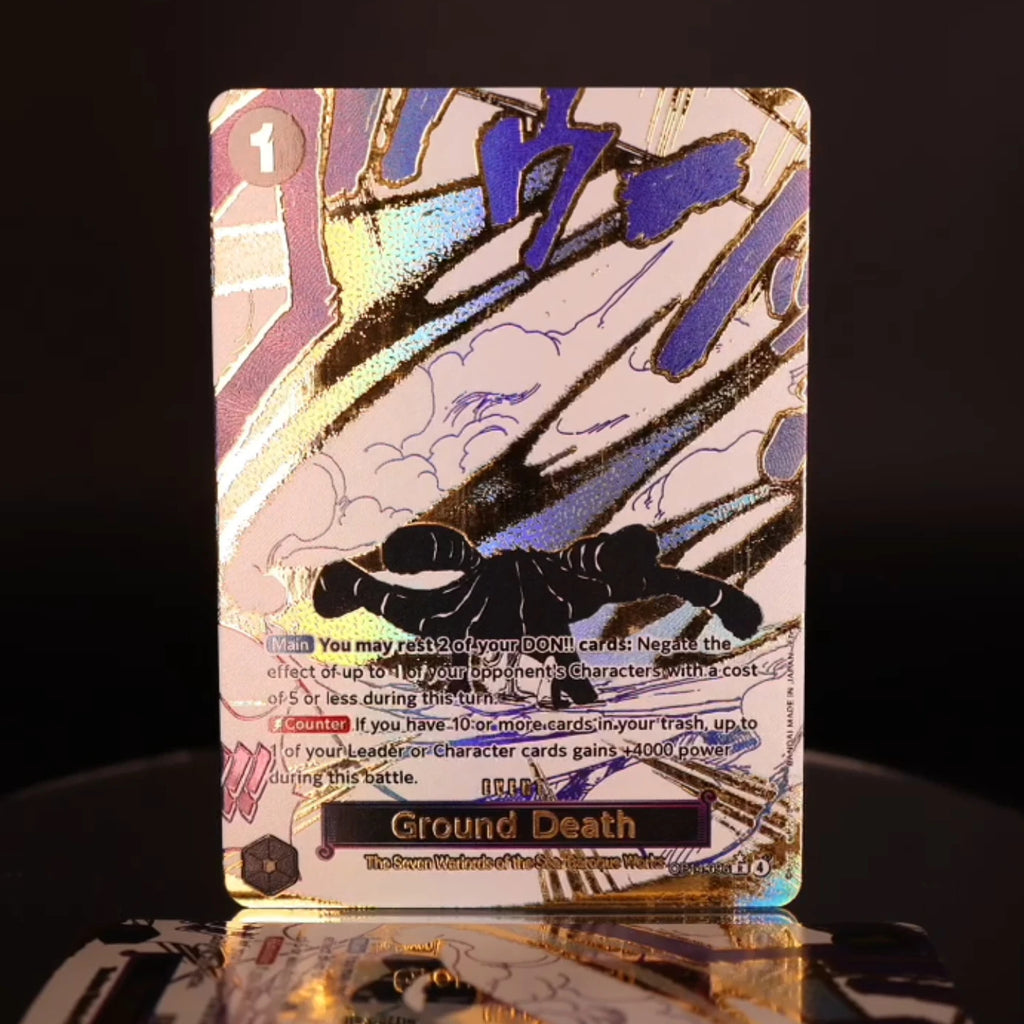 One Piece TCG OPCG English Manga Event Card Set Gear 2 DDM GGG Ground Death Frighten Me OP09 OP10 OP11 OP12 OP14 Goldprägung