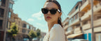 ZENOTTIC Polarisierte Sonnenbrille Damen Cat-Eye: Trendige Cateye Sonnenbrille für Damen - Süße Sonnenbrille UV400 Schutz