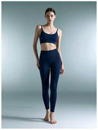 Sommerschlussverkauf High-Waist Yoga-Hose – 4-Wege-Stretch schnelltrocknende Leggings für Laufen Radfahren Fitnessstudio-Training