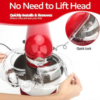 Spritzschutz, Abnehmbarer Klappdeckel für KitchenAid 4.5-5QT Küchenmaschine mit Kippkopf, Zubehör für Rührschüsseln