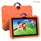 Neues Cartoon-Muster Kinder-Tablet 7 Zoll Quad-Core 4GB RAM 64GB ROM Android Lernspiele Tablets Kindergeschenke