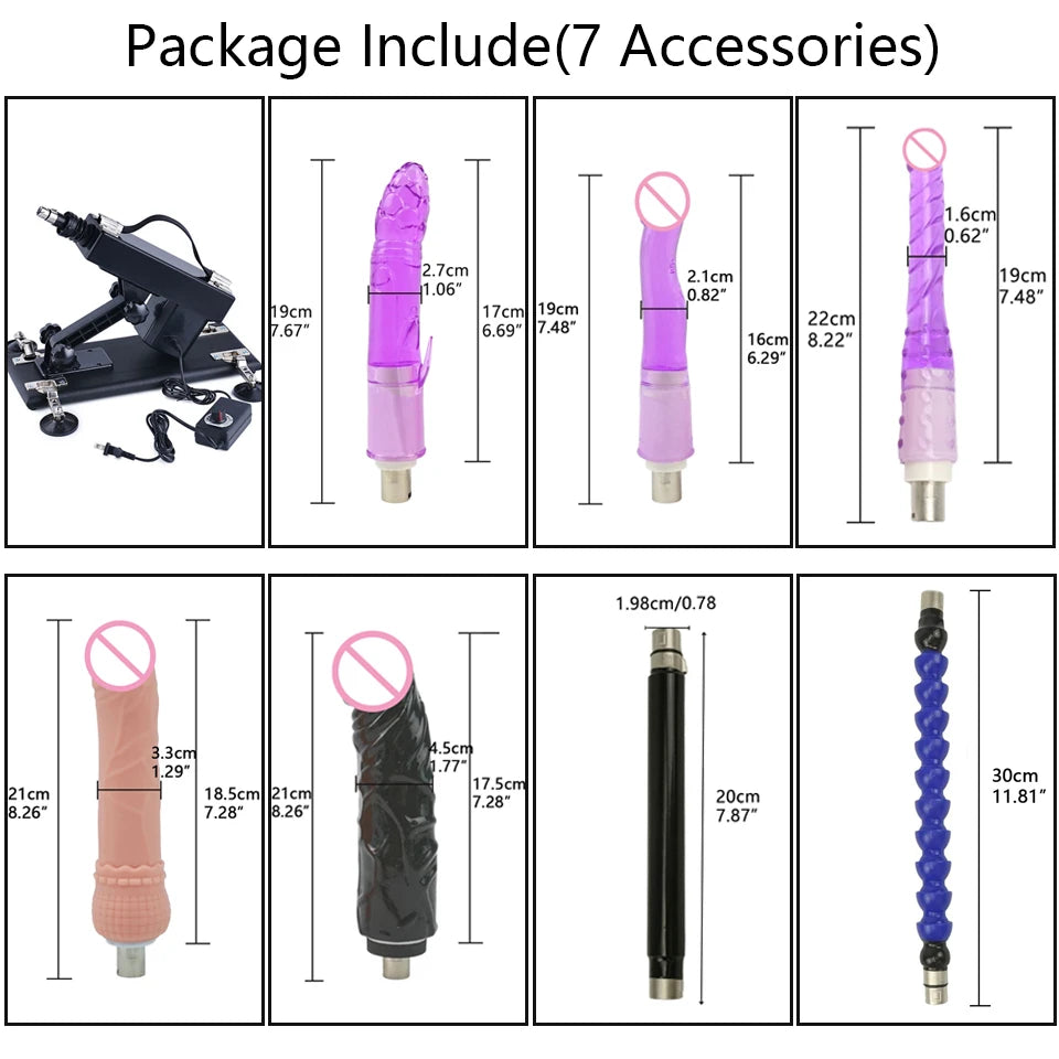 ROUGH BEAST Sexmaschine für Frauen und Männer mit Dildoaufsatz, automatische Masturbationsmaschine, 3XLR-Anschluss, Sexspielzeugprodukte