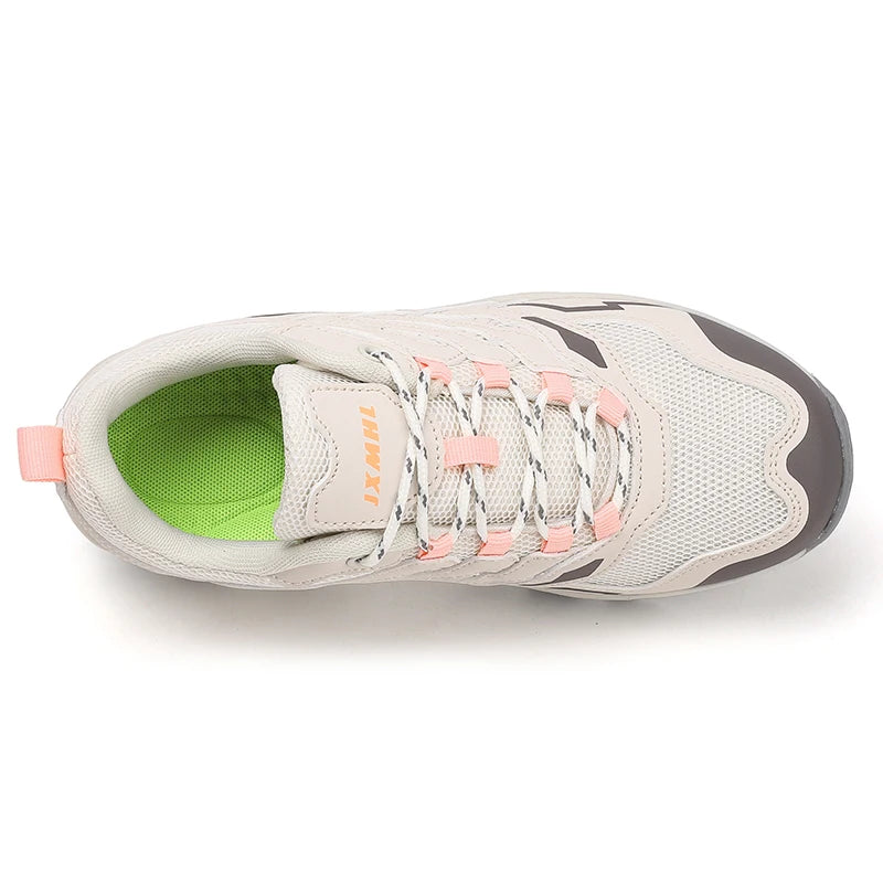 Non Slip Hiking Shoes Woman Summer Outdoor Trekking Shoes Women Mesh Breathable Mountain Shoes Trail Climbing