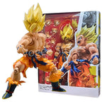 Shf Dragon Ball Z Son Goku Legendäre Actionfigur PVC Bewegliche Sammlung Anime 17cm Super Saiyajin Kakarotto Figur Modell Spielzeug
