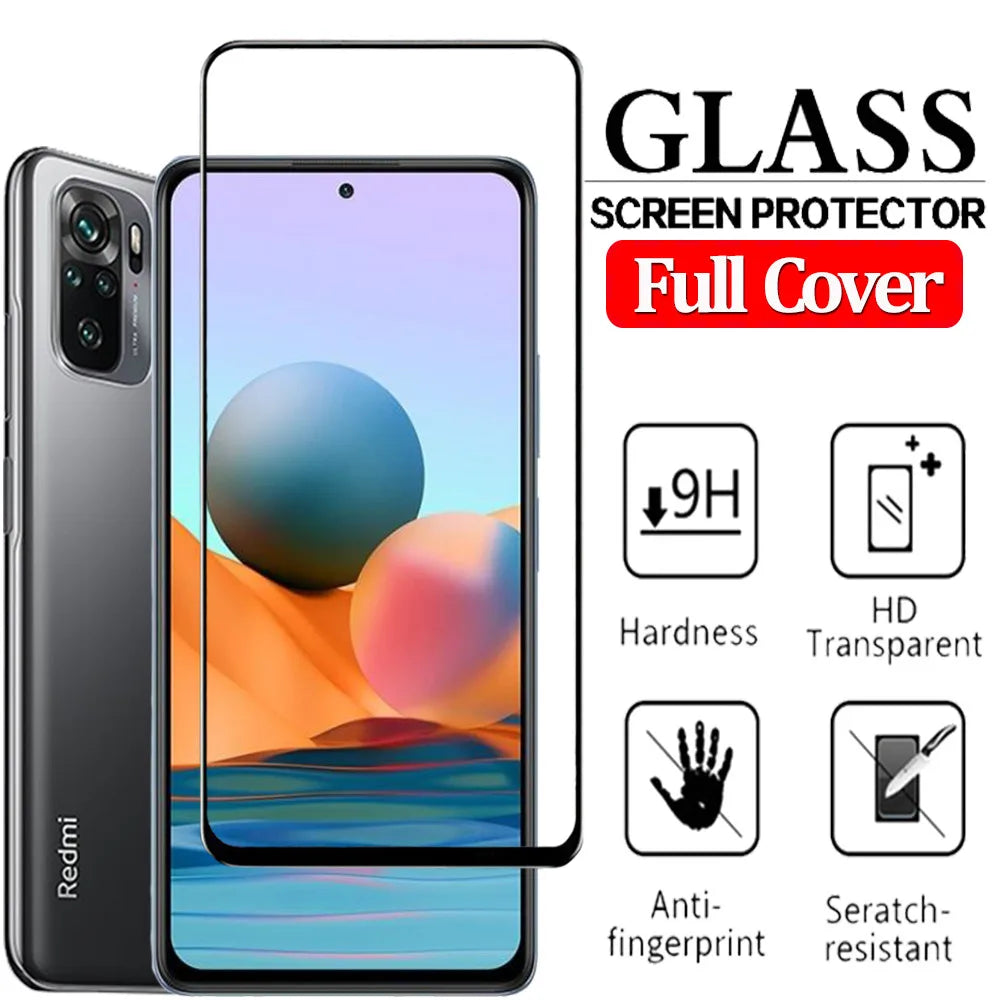 Pelicula, Front Tempered Glass Für Xiaomi Redmi Note 15 14 10 11 12 13 Pro 5G Displayschutzfolien Redmi Note 12S 11S 10S Panzerglas Note10 S Displayschutz Note11 gehärtetes Glas Redmi Note12 Pro Plus Kamerafolie