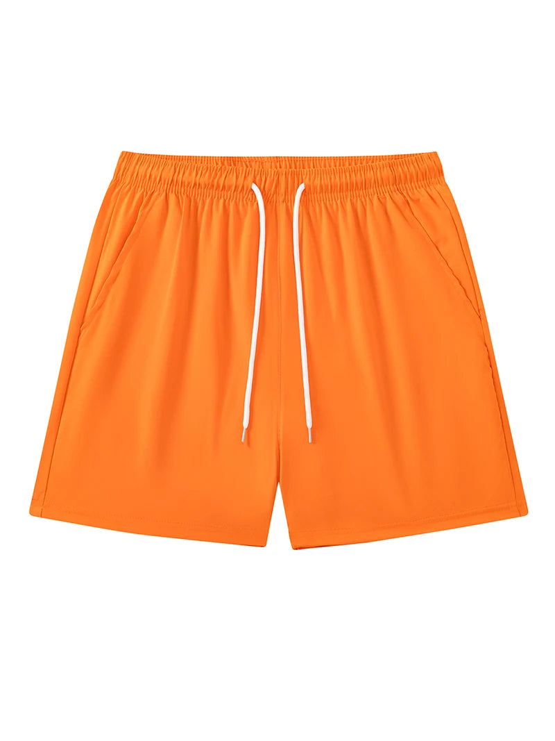 Herren-Badehose mit Kompressionsfutter, Handytasche, schnell trocknend, Badeshorts, Strandshorts, Bademode