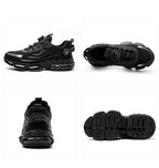 Men's Safety Shoes Protection And Elastic Safety Boots Fashionable Casual Shoes Breathable Odor Protection Men's Work Shoes