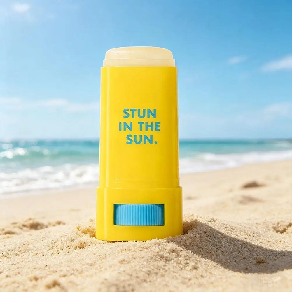 SPF50+ Matte Sunscreen Stick - Waterproof, Refreshing, Hydrating, UV Protection Sunblock Isolation Cream for Face Body Daily Use