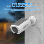 ANRAN 2K Solar-Überwachungskamera 3/5MP Outdoor Funk 2.4G WIFI Kamera Akku-Cam Flutlicht Farbe Nachtsicht NVR kann nicht hinzugefügt werden
