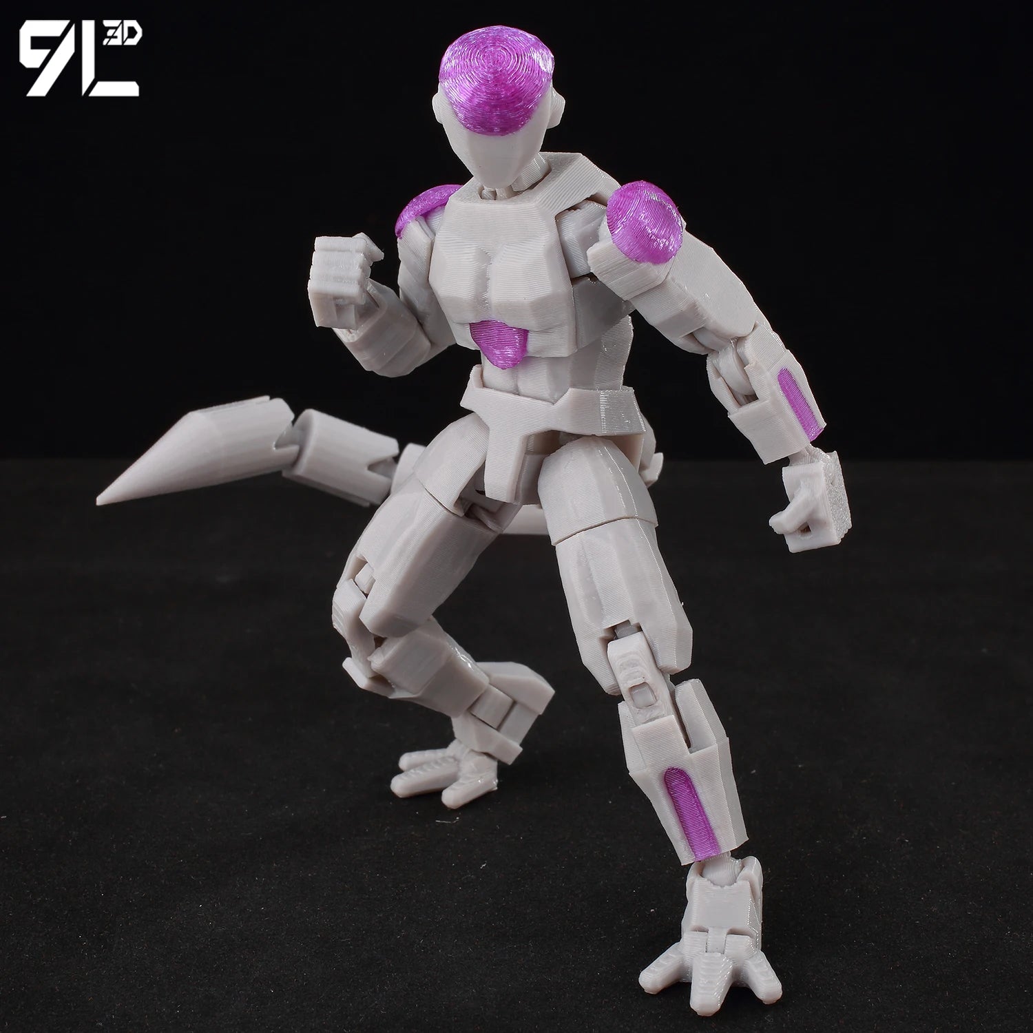 9L3D Gedruckte Dragon Ball Son Goku Vegeta Beerus Frieza Anime Lucky13 Dummy13 Titan13 Actionfiguren Mehrgelenkige Bewegliche Spielzeuge